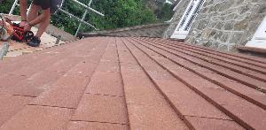 House roof tiles